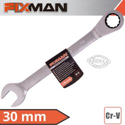 FIXMAN Combination Ratcheting Wrench 30mm
